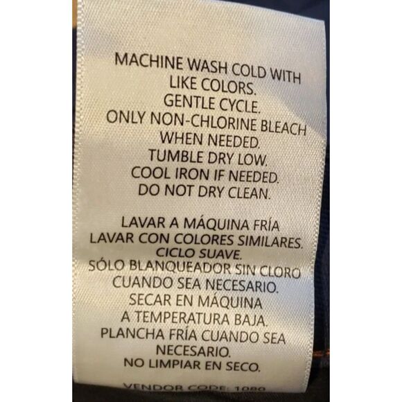 Weatherproof Vintage Pants Men’s 39x30 Navy Straight Fit Casual Cotton Blend - Picture 10 of 14